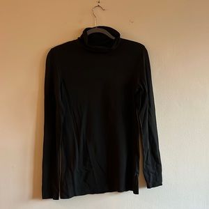 lululemon black turtleneck ribbed size 10
